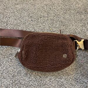 Lululemon Brown Sherpa Belt Bag